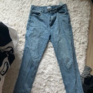 Zara Women's Classic Blue Straight Leg Jeans